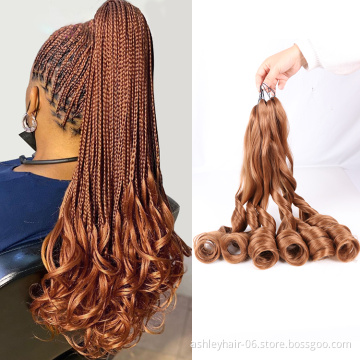 Julianna Silky 1B/33 Soft Loose Wavy Pack Hair Reasonable Price Crochet Synthetic Pack Hair Braid New Loose Wave Braiding Hair